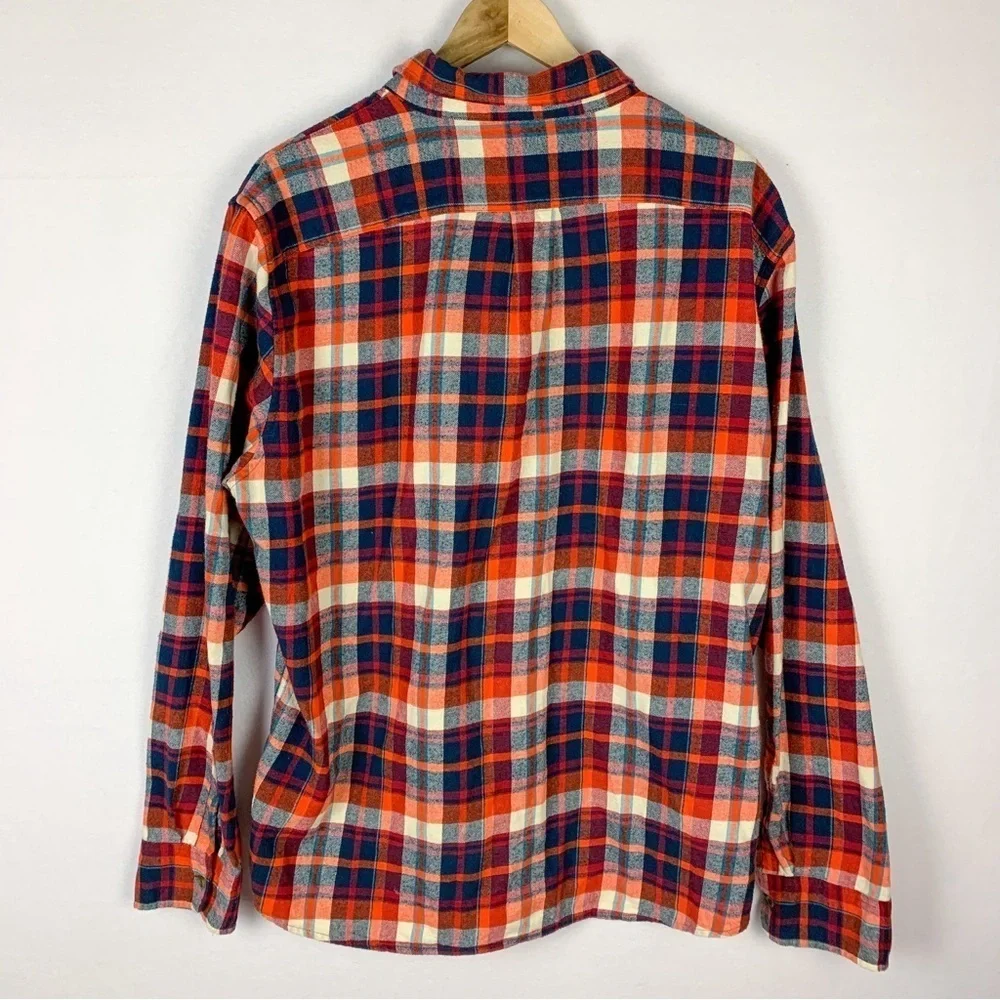 J. Crew Plaid Slim Fit Flannel Button Down Shirt